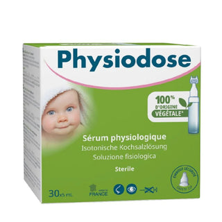 Physiodose Vegetal Soro Fisiológico 5ml 30 Unidoses