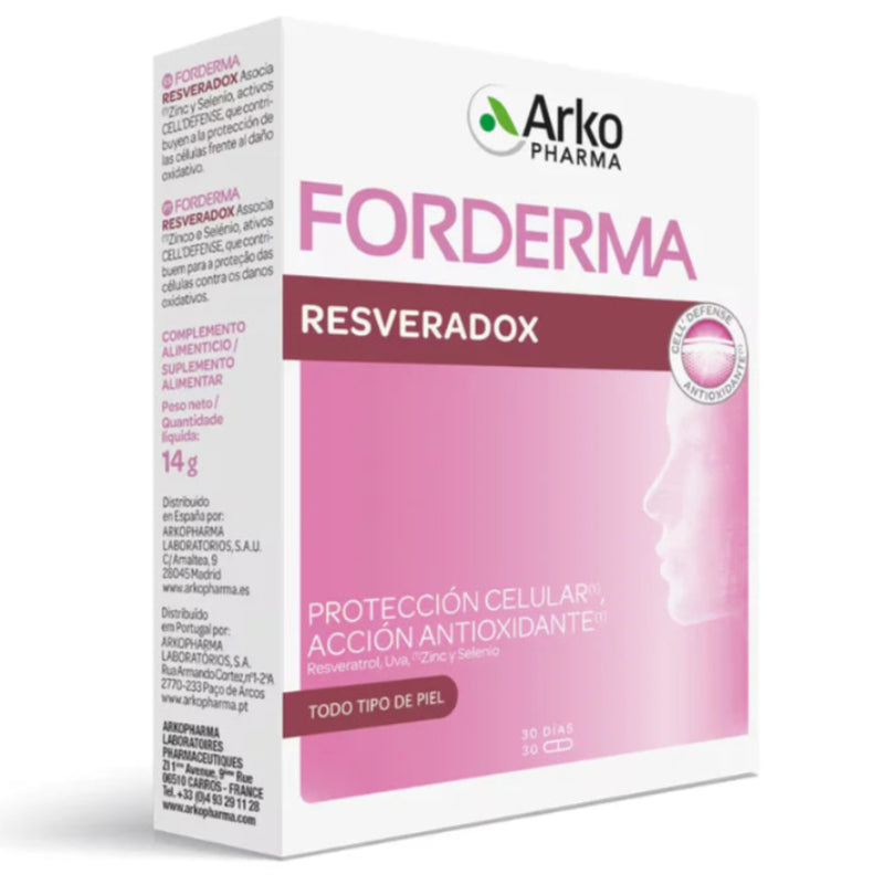 Forderma Resveradox 30 cápsulas