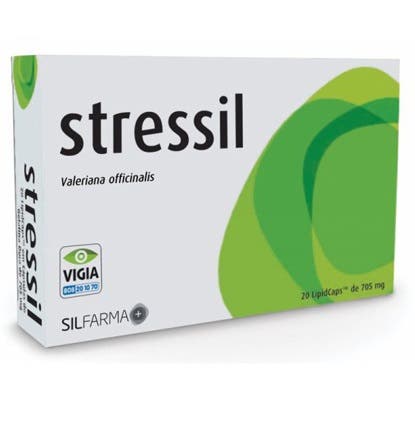 Stressil Suplemento Alimentar de Valeriana 60 Cápsulas