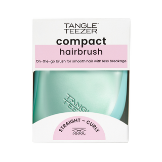 Tangle Teezer Compact Escova de Cabelo Verde Azulado