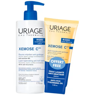 Uriage Xémose C8+ Bálsamo-Óleo 500ml + Oferta Óleo de Limpeza 200ml