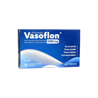 Vasoflon Bioflavonóides 1000mg Blister 30 Unidade(s)