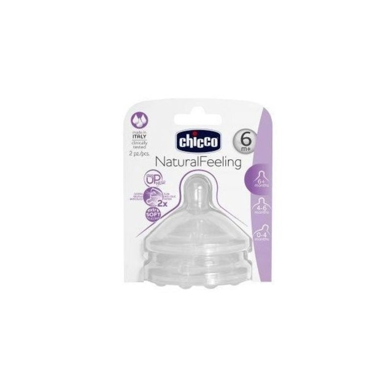 Chicco Tetina Stepup New 3 Fluxo Rápido 6M