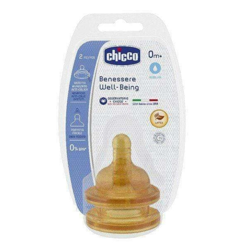 Chicco Tetinas Silicone Benesere Well-Being 0M 2 Unidades