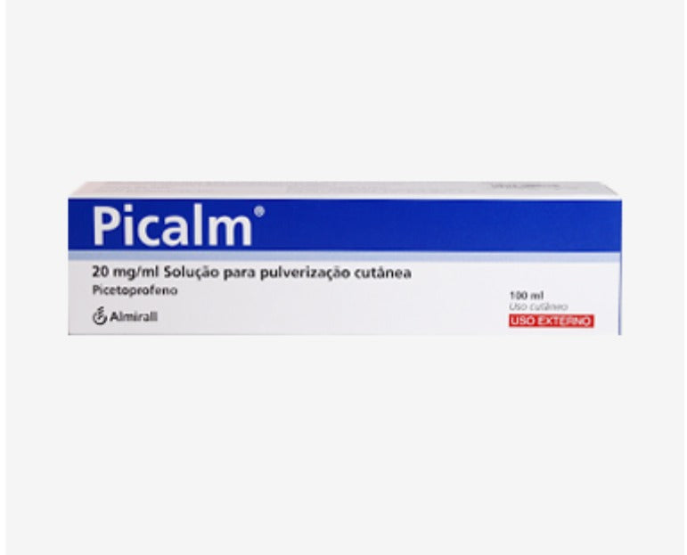 Picalm, 40 Mg/G-50 g x 1 Solução Pulv Cut