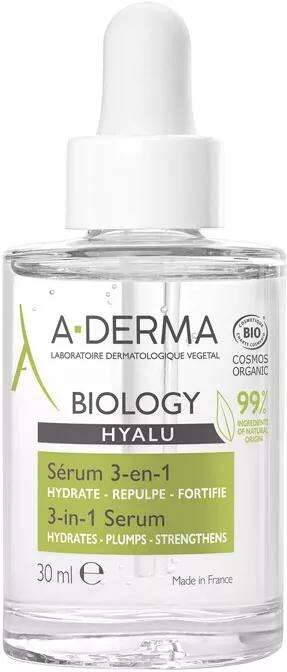 A-Derma Biology Hyalu Sérum 3-em-1 30ml