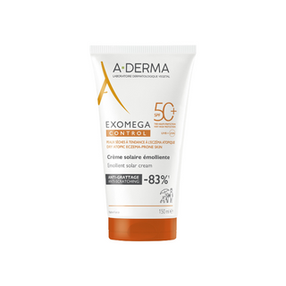 A-Derma Exomega Control Creme Solar Emoliente SPF50+ 150ml