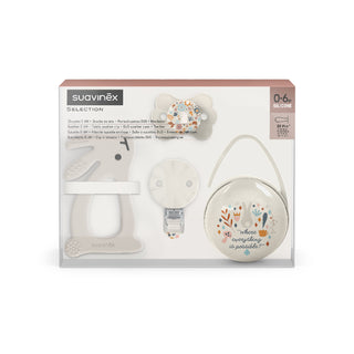 Suavinex Wonderland Conjunto Recém-Nascido Bege 0-6m