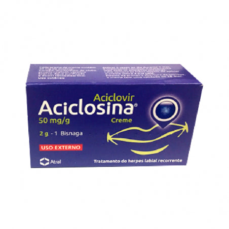 Aciclosina 2g creme