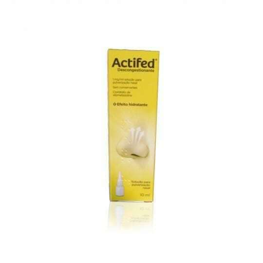 Actifed 1 Mg/ml Spray Nebulização 10ml