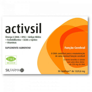 Activsil Lipid Função Cerebral Cápsulas x30