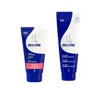 Bálsamo Akileine Hydra-Defense 125 ml + Crema Exfoliante 75 ml