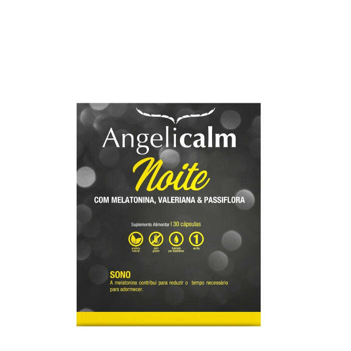 Angelicalm Noite Melatonina 1,95mg Cápsulas x30