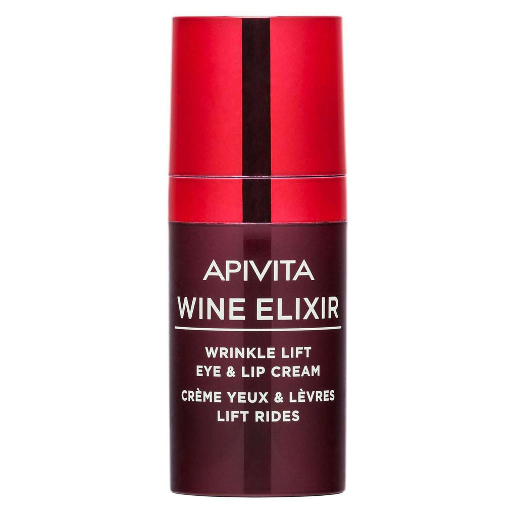 Apivita Wine Elixir Creme de Olhos & Lábios Antirrugas Com Efeito Lifting 15ml