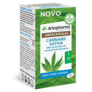Arkocápsulas Cannabis Sativa Cápsulas X45