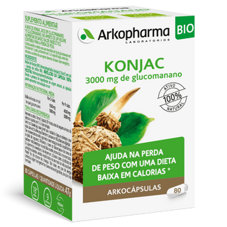Arkocápsulas Konjac 80 Cápsulas