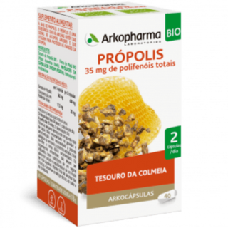 Arkocápsulas Própolis Bio 40 Cápsulas