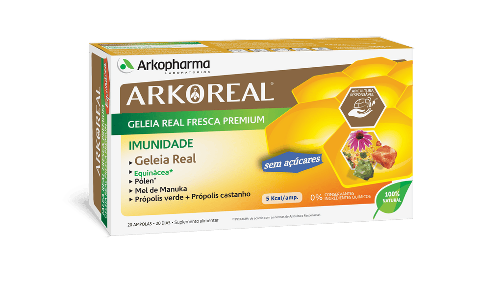 Arkoreal Geleia Real Imunid Ampolas 15ml X20