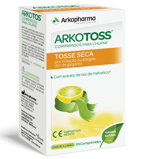 Arkotos Tosse Seca Sabor Limao 24 Comprimidos