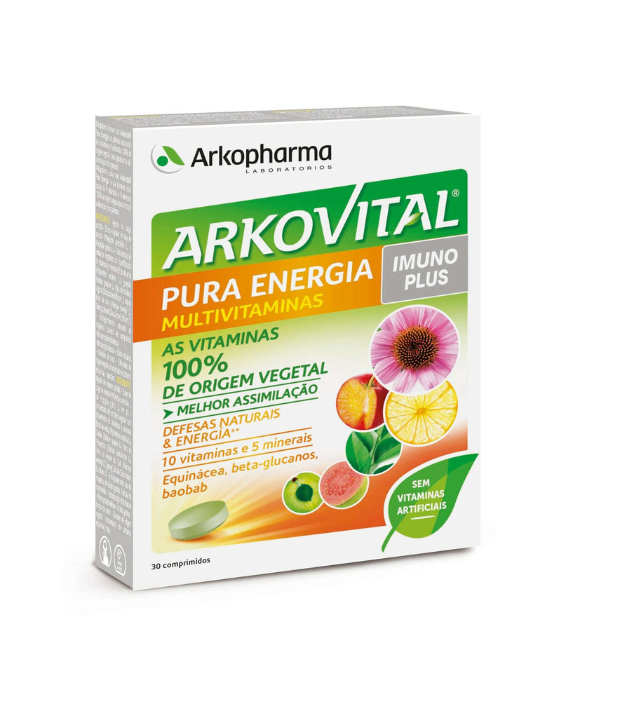 Arkovital Pura Energia Multivitaminas 30 Comprimidos