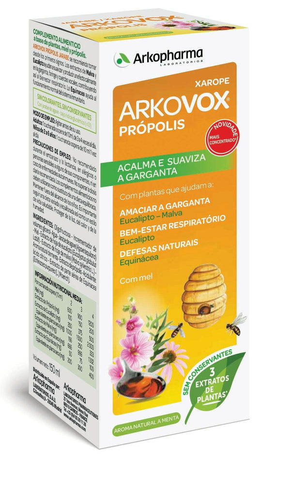 Arkovox Propolis Sol Menta 140ml Sol Oral ml