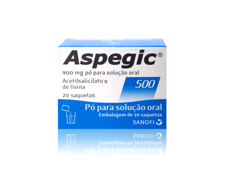 Aspegic 500, 900 Mg 20 saquetas orais