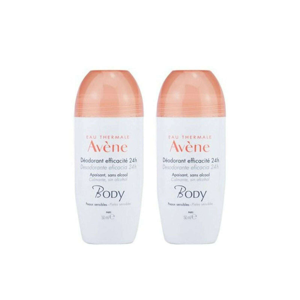 Avène Body Duo Desodorizante Eficácia 24H 2 X 50 ml Com Desconto de 50% Na 2ª Embalagem