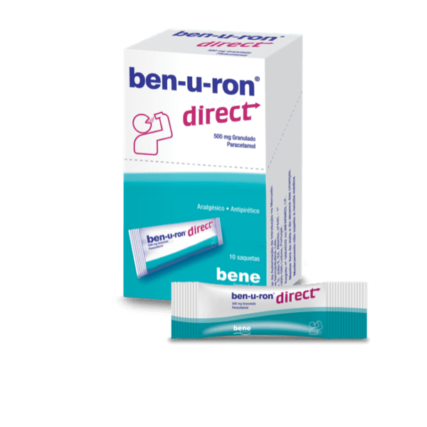 Ben-U-Ron Direct 500 Mg 10 saquetas granuladas