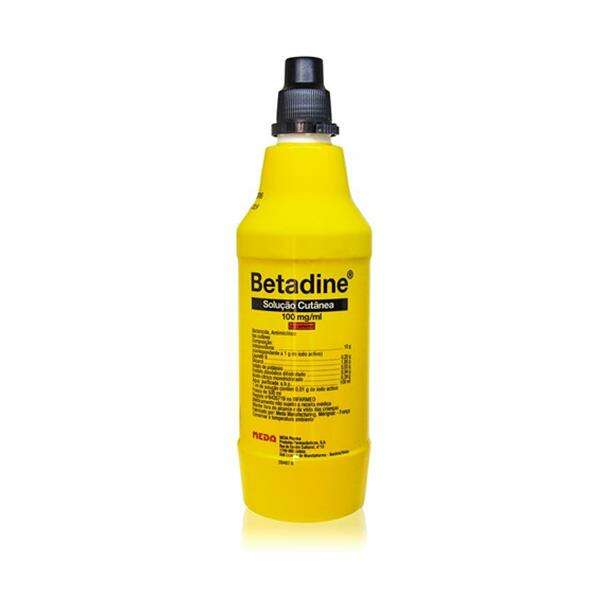Betadine 100 Mg/ml 500ml solução cutânea