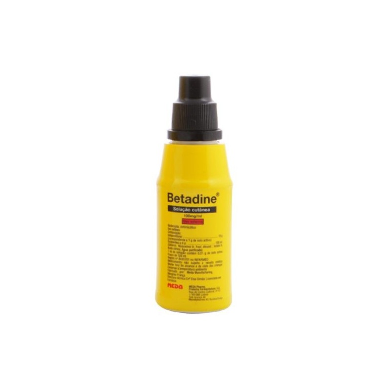 Betadine Solução Cutânea 100mg/ml 500ml