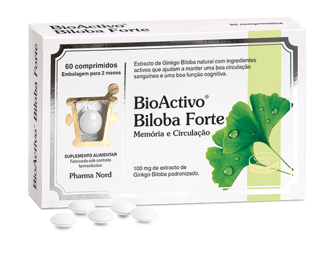 Bioactivo Biloba Forte100Mg 60 Comprimidos