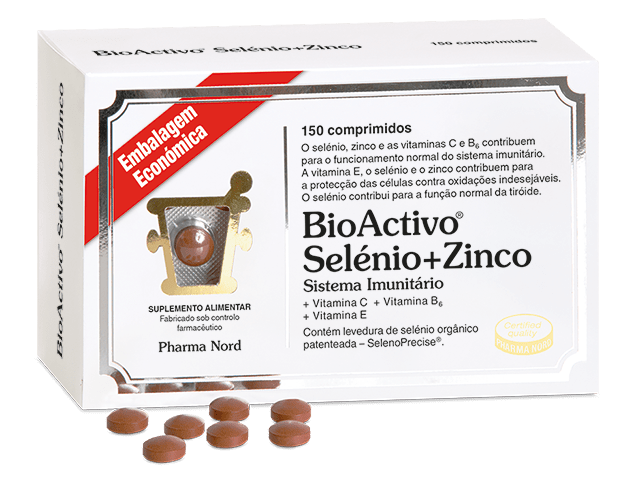Bioactivo Selenio+Zinco 150 Comprimidos