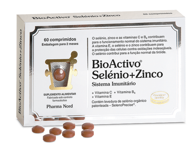 Bioactivo Selenio+Zinco 60 Comprimidos