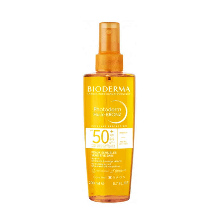 Bioderma Photoderm Óleo Seco Bronzeador SPF50+ 200ml