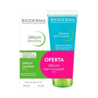 Bioderma Sébium Sensitive 30ml + Oferta Gel Moussant 100ml