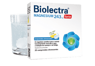 Biolectra Magnesium 243mg Forte 20 Comprimidos Efervescentes