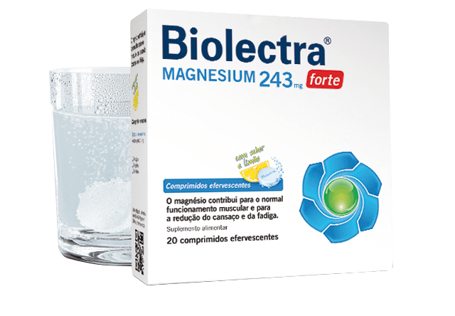 Biolectra Magnesium 243mg Forte 20 Comprimidos Efervescentes