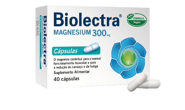 Biolectra Magnesium 300mg 40 Cápsulas