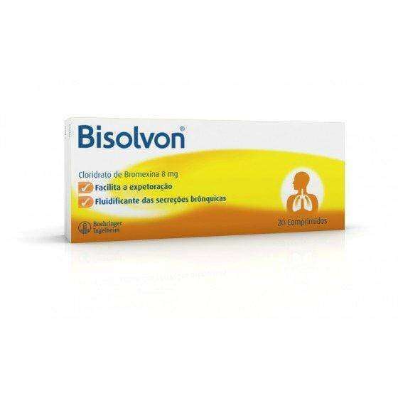 Bisolvon 8 Mg 20 Comprimidos