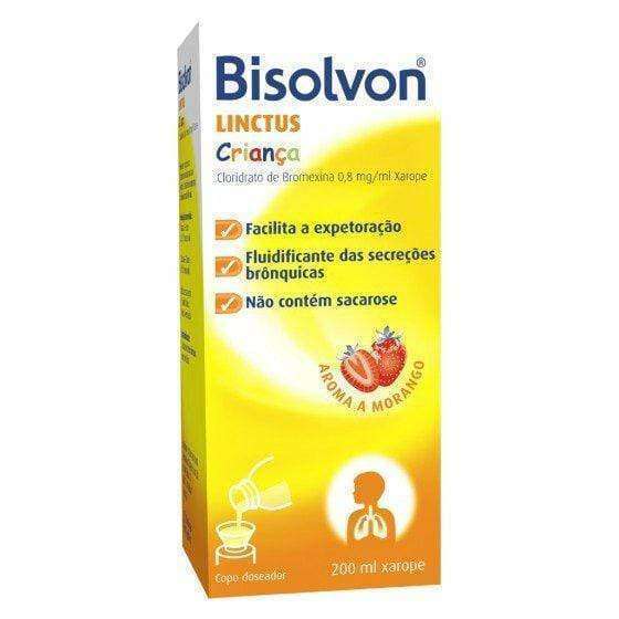 Bisolvon Linctus Criança, 0,8 Mg/ml xarope 200ml