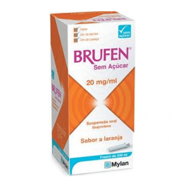 Brufen Sem Açúcar 20 Mg/ml 200ml Suspensão Oral