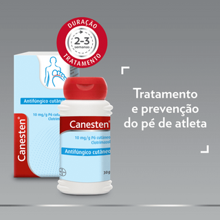 Canesten Pó Cutâneo 10 mg/g 30g