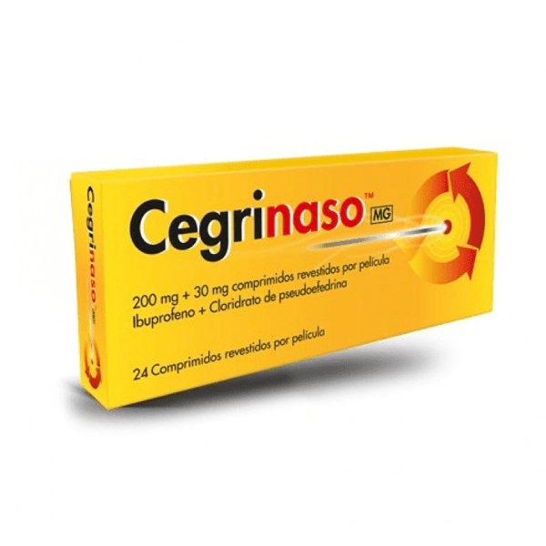Cegrinaso 200/30 Mg 24 Comprimidos Revestidos