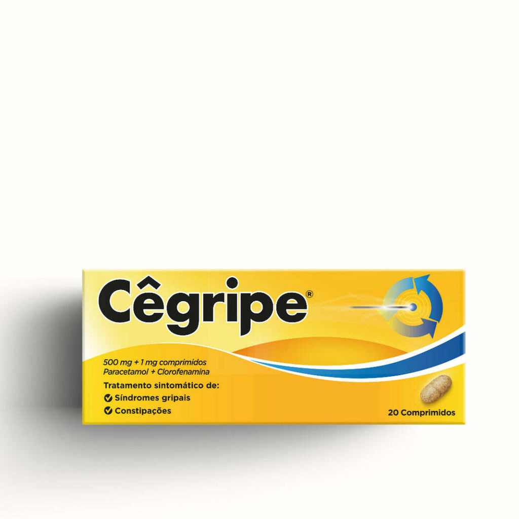 Cêgripe 1/500 Mg 20 Comprimidos