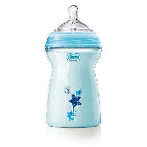 Chicco Bib80837210000 Bib Nat Feel Az 330ml 6M+