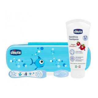 Chicco Ora7533200000 Conj Hig Oral Azul 12M+