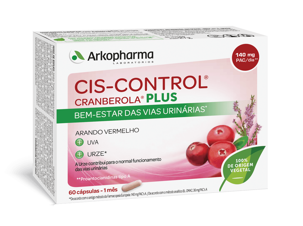 Cis -Control Cranberola Plus 60 Cápsulas