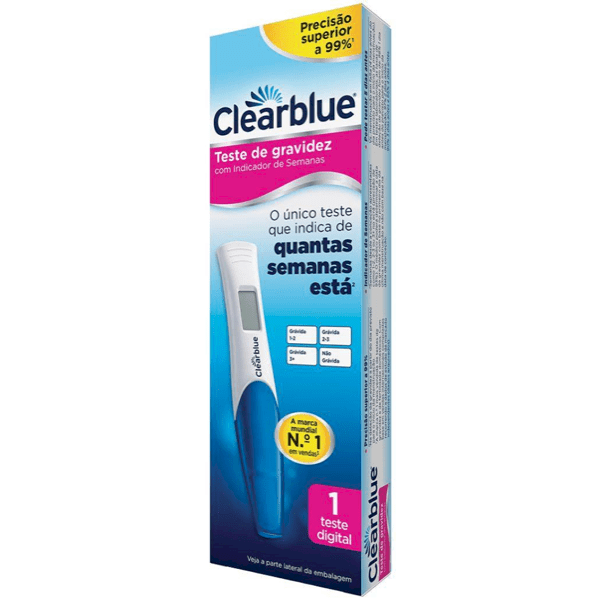 Indicador de semanas de prueba de embarazo Clearblue Bairro da Saude