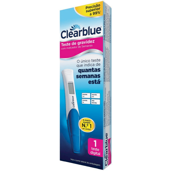 Clearblue Teste de gravidez Indicador de Semanas