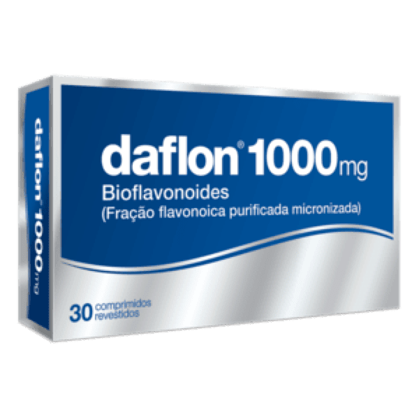 Daflon 1000, 1000 Mg x 30 Comprimidos Revestidos